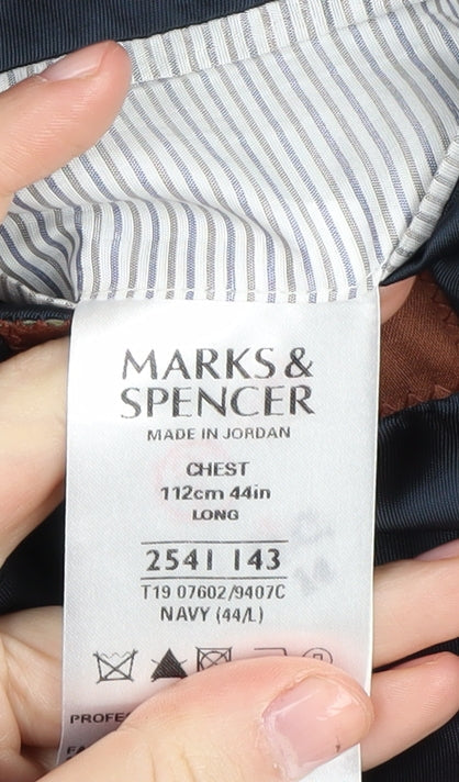 Marks and Spencer Blue Men's Blazer 44L