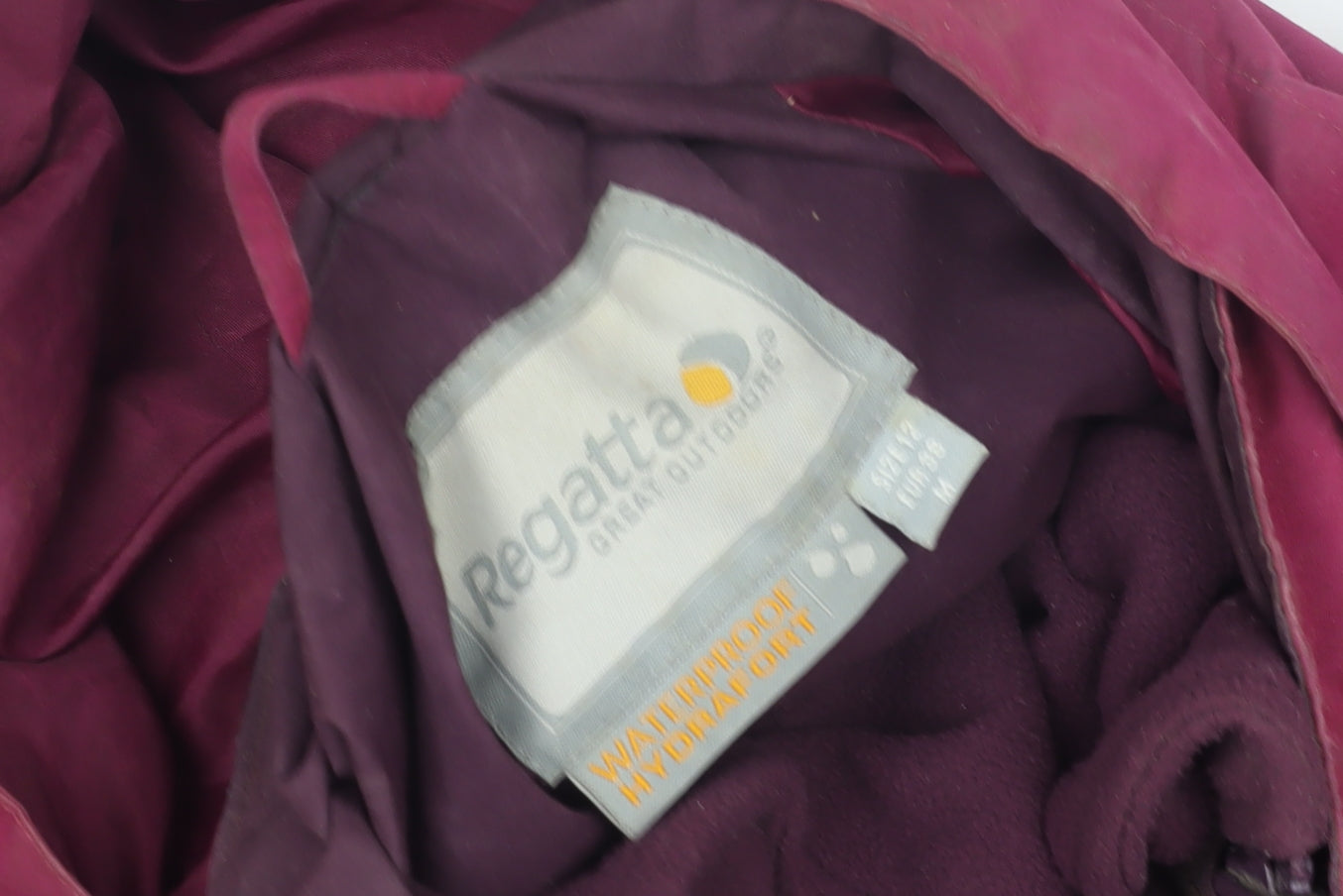Regatta Women's Purple Waterproof Parka Size 14
