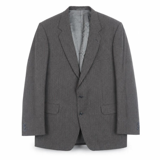Charles Hobson Mens Brown Striped Blazer 42R Classic Jacket