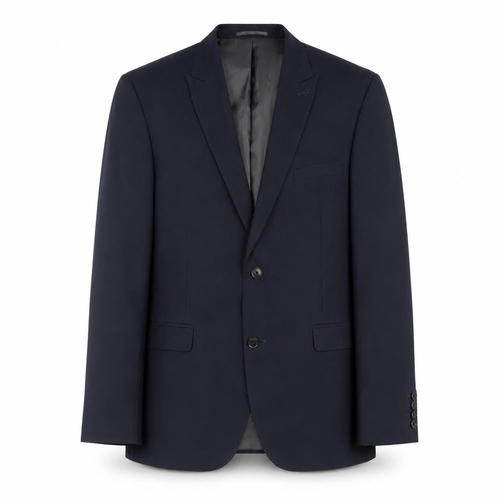 Next Men's Navy Suit Jacket Slim Fit, 44R, Formal