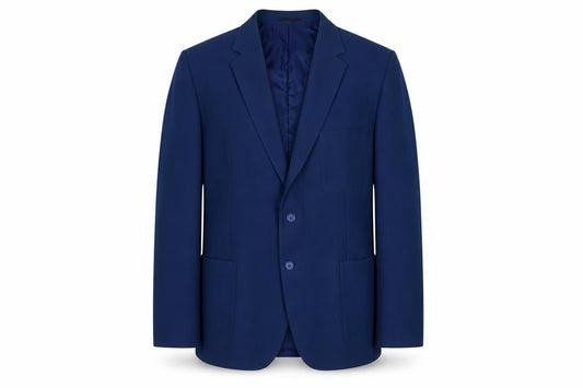 John Lewis Men's Blue Blazer, Size 42, Notch Lapel