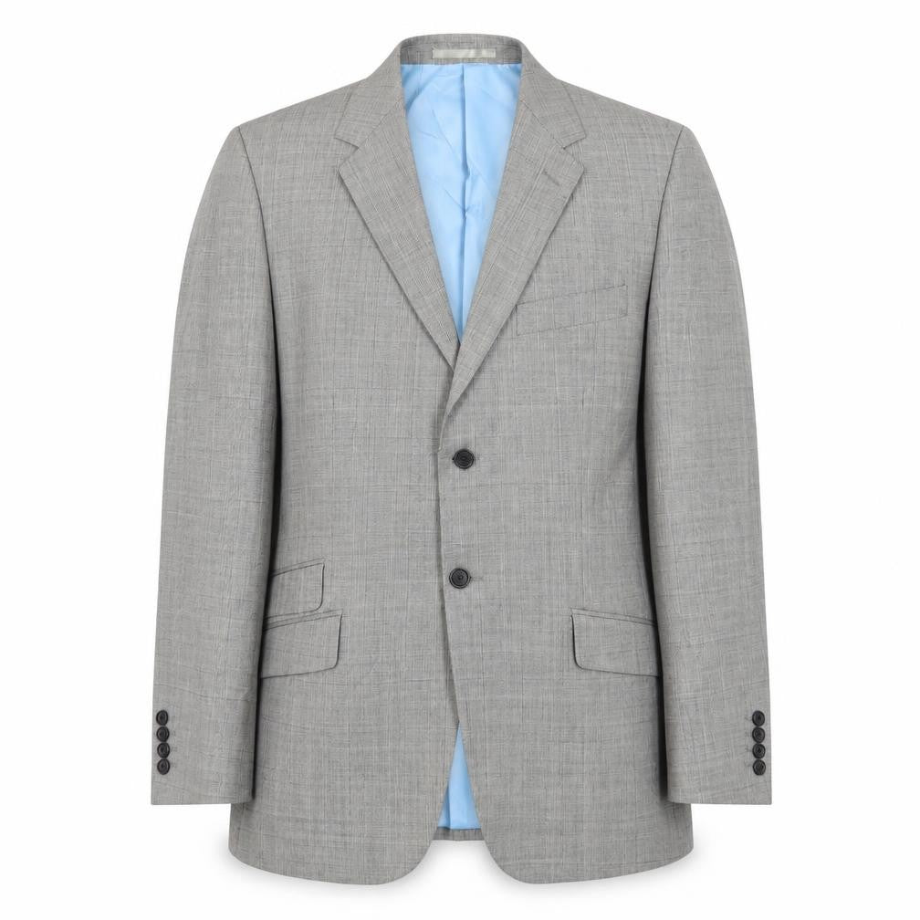 Howick Men's Grey Check Blazer 40R Formal Wool