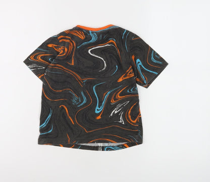 Back view of TU boys’ black graphic print t-shirt -, size 11-12, yrs
