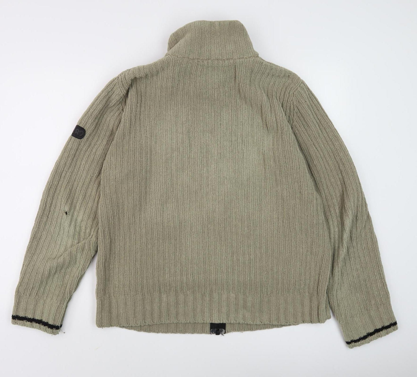 Next Men's Beige Basic Jacket, Size M, Full Zip