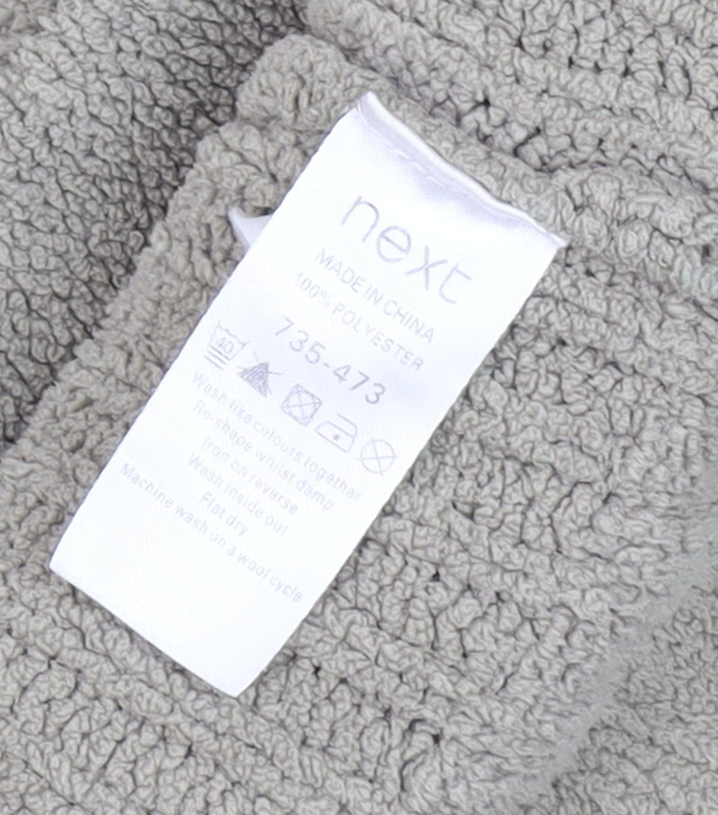 Next Men's Beige Basic Jacket, Size M, Full Zip