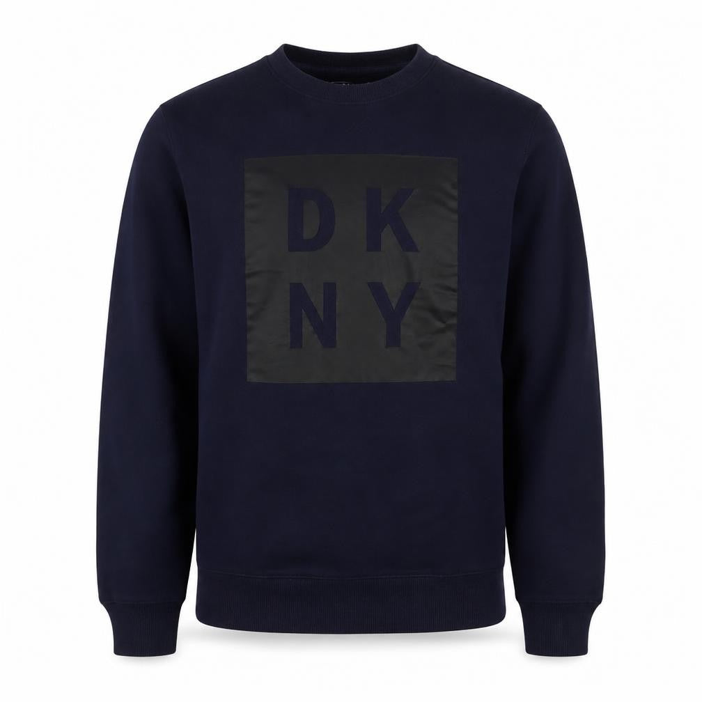 DKNY Men's Black Logo Pullover Sweatshirt Size S