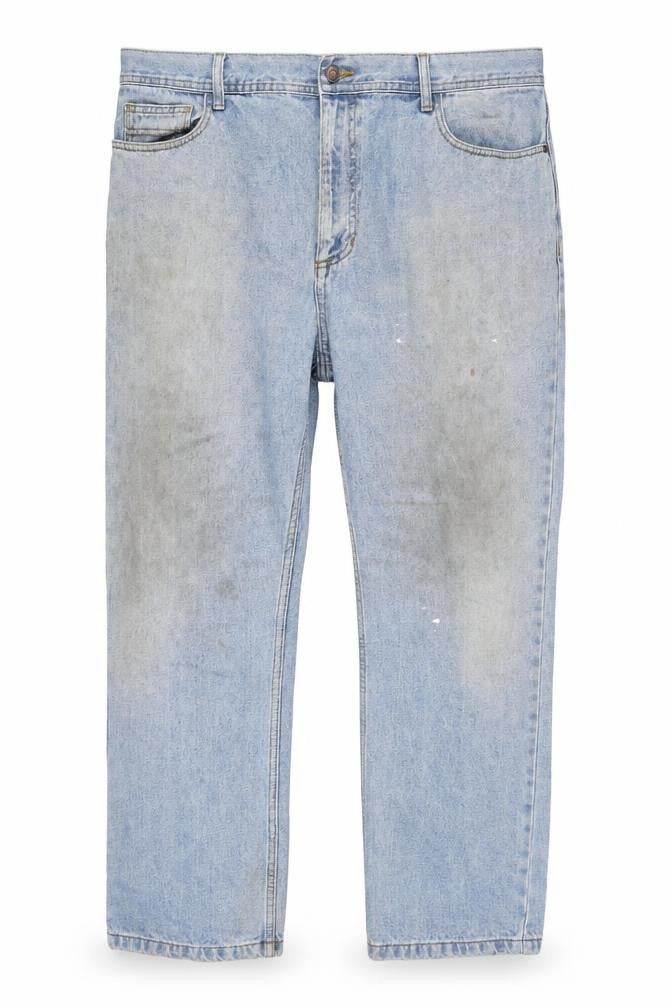 Marks & Spencer Men's Blue Straight Jeans