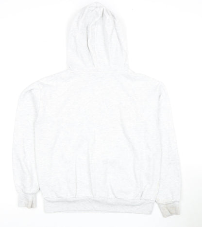 Preloved Disney Women's White XS Pullover Hoodie Mickey Mouse - Back