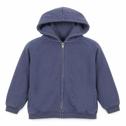Zara Boys Blue Full Zip Hoodie 3-4 Years