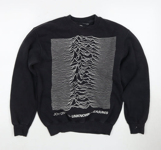 Smithson Clothing Unisex Black Pullover Sweatshirt XS