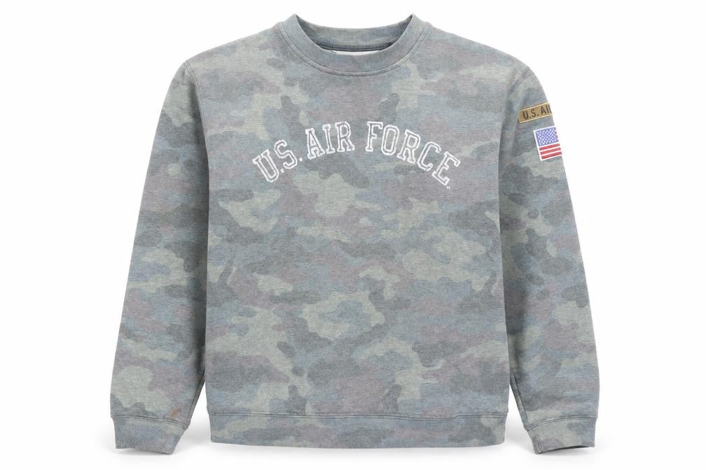 Topshop Women’s Grey Pullover Sweatshirt - Size 8