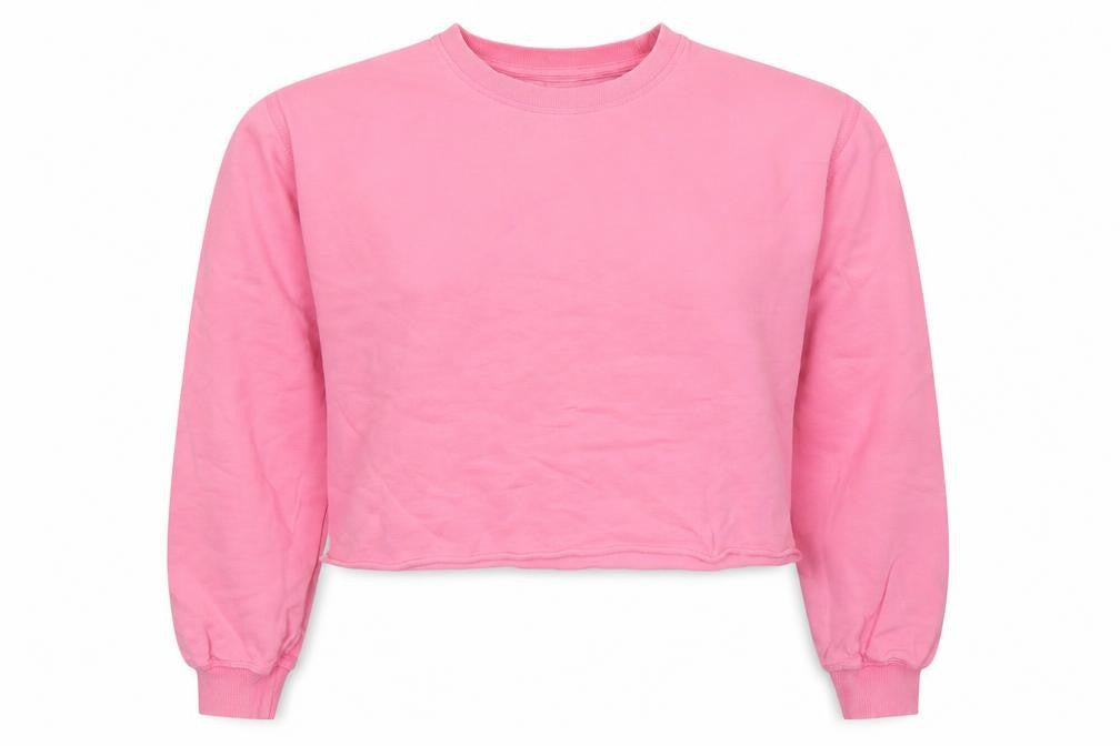 PULL&BEAR Women's Pink Pullover Sweatshirt Size 8
