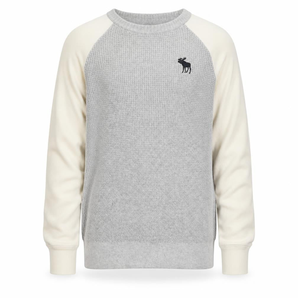 Abercrombie & Fitch Kids Boys Grey Pullover Jumper Size 13-14 Years