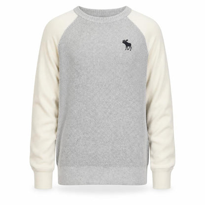 Abercrombie & Fitch Kids Boys Grey Pullover Jumper Size 13-14 Years