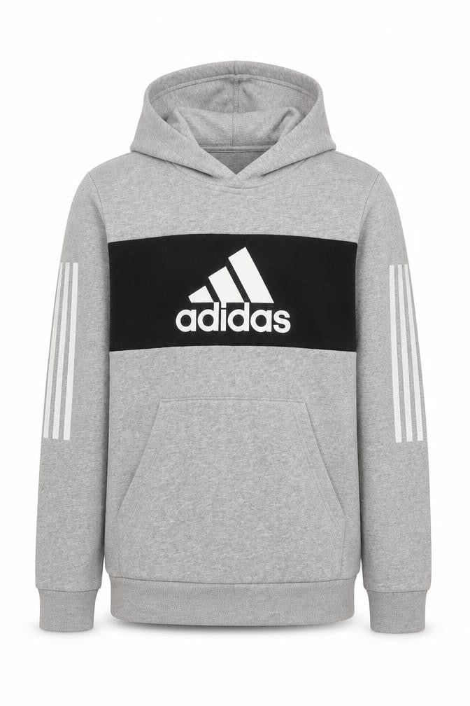 Adidas Boys Grey Pullover Hoodie 11-12 Years