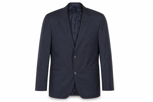 F.lli Cerruti Men's Blue Blazer Regular Fit 44