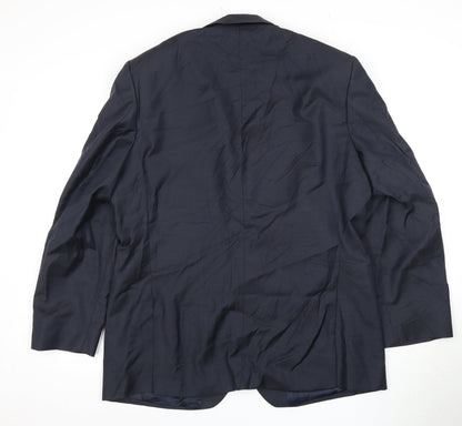 F.lli Cerruti Men's Blue Blazer Regular Fit 44