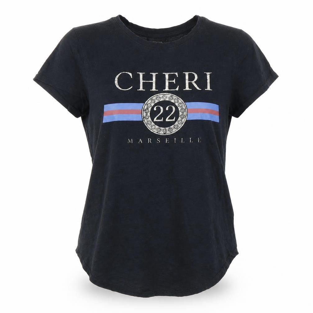 Decjuba Women's Black Crew Neck T-Shirt Size S
