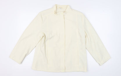 Klass Collection Women's Ivory Jacket Size 14