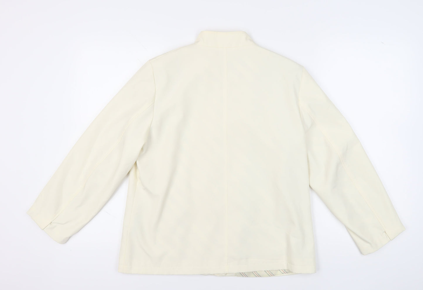 Klass Collection Women's Ivory Jacket Size 14