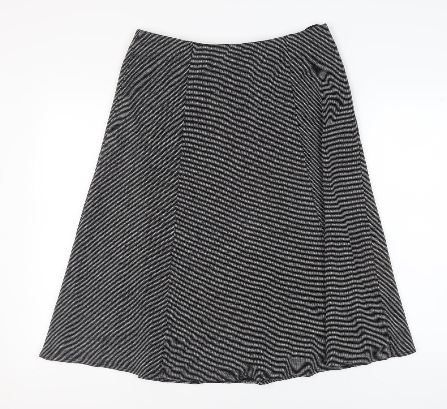 Marks and Spencer Women's Grey A-Line Long Skirt Size 12