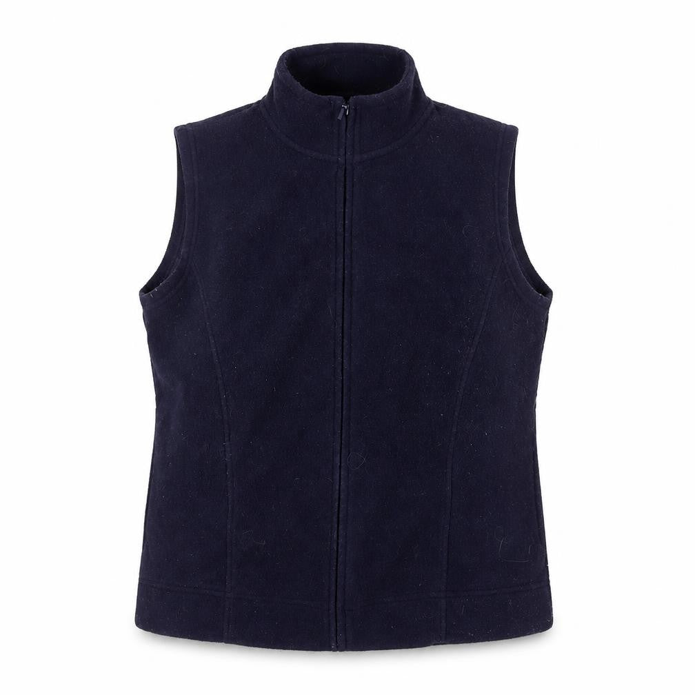 Isle Women's Blue Sleeveless Waistcoat - Size L