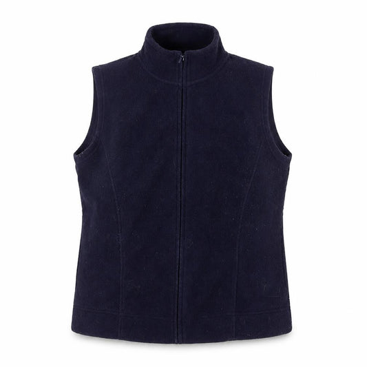 Isle Women's Blue Sleeveless Waistcoat - Size L