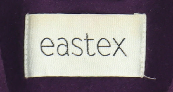 Eastex Women's Purple Wool Overcoat, Size 10