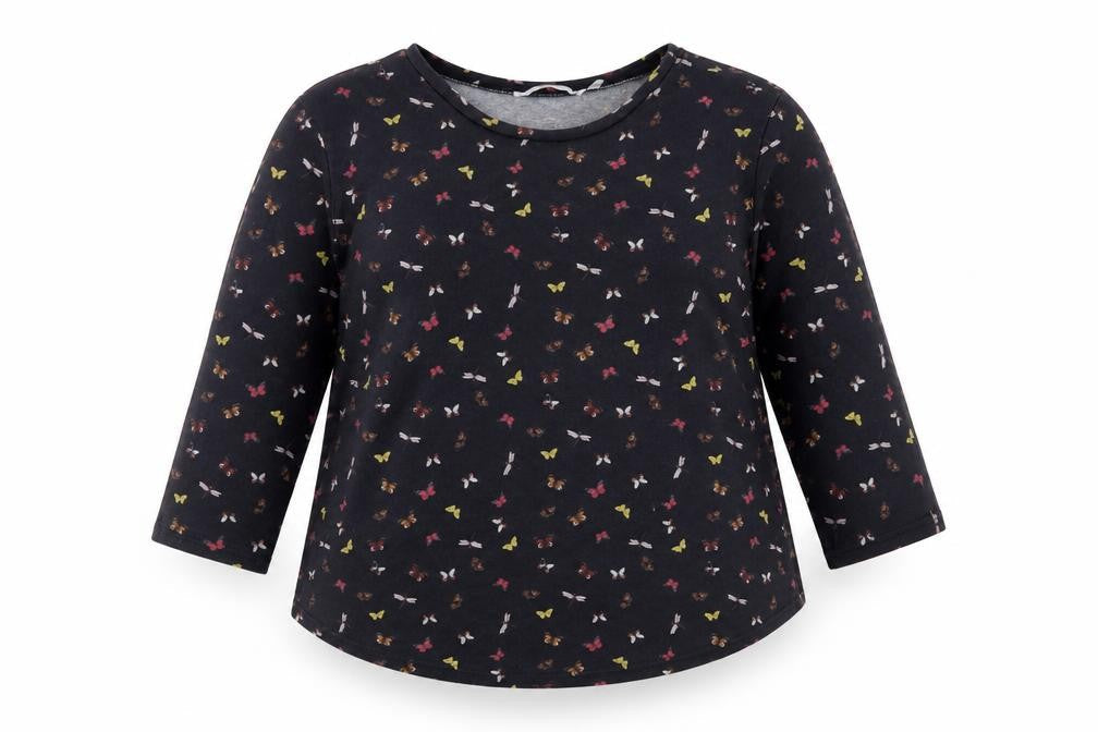 Pebble Bay Women's Multicoloured Animal Print Top