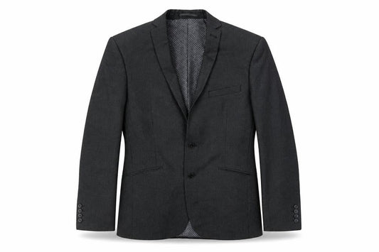 Limehaus Men's Black Blazer, Size 40, Long Jacket
