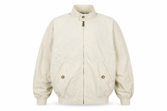 Hawkshead Men's Beige Bomber Jacket Size S