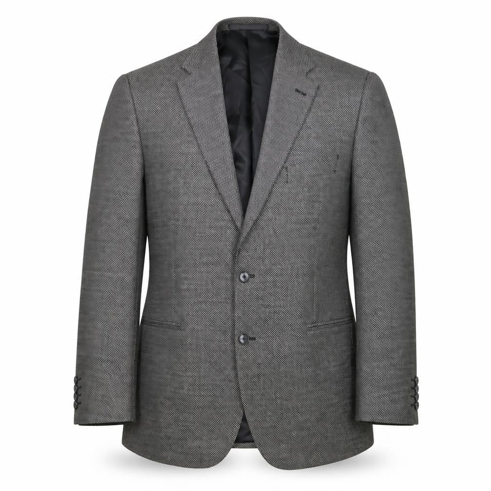 Marks & Spencer Men's Grey Wool Blazer - 44R