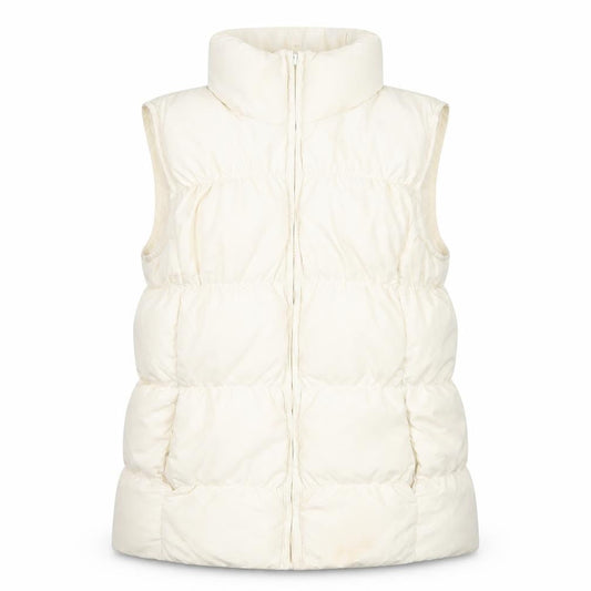 Lands' End Girls White Puffer Jacket 11 Years