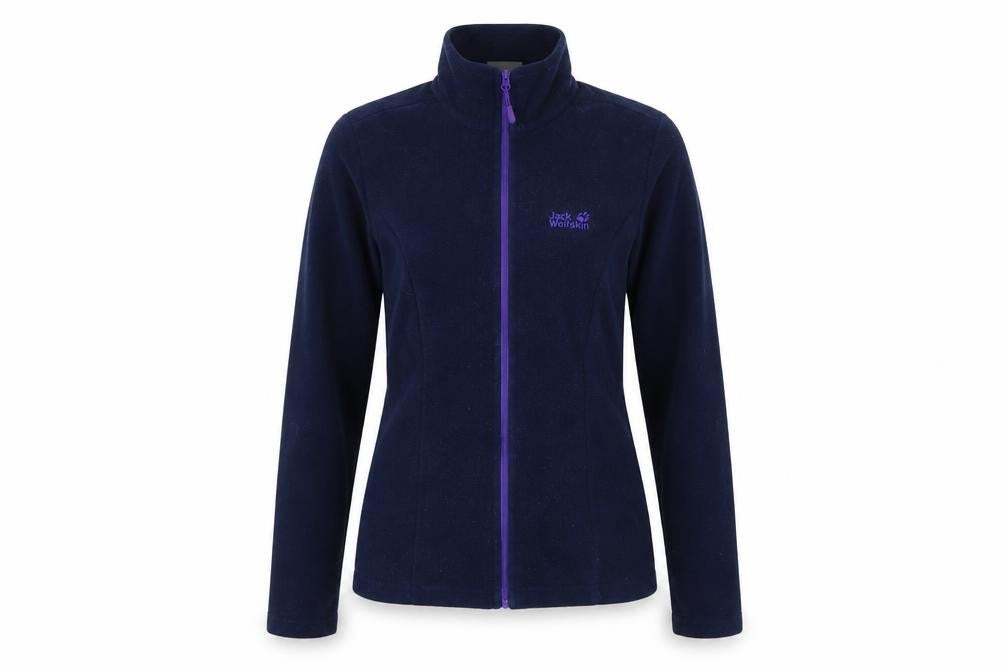 Jack Wolfskin Women's Blue Full Zip Jacket Size 6