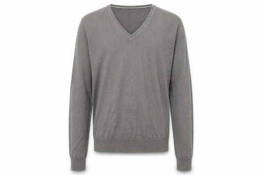 Gap Men's XS Grey V-Neck Pullover Jumper