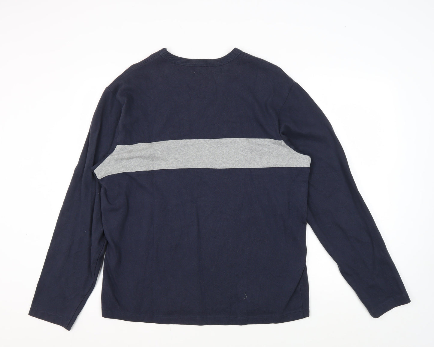 GAP Men's Blue Cotton Pullover Sweatshirt M
