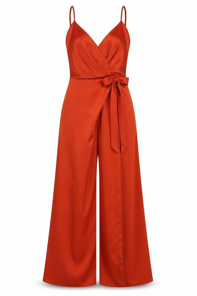 ASOS Women's Red Jumpsuit, Size 8, Casual One-Piece