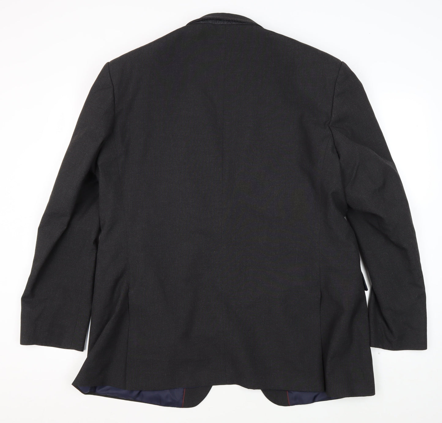 Scott & Taylor Men's Black Blazer 46R Regular Fit