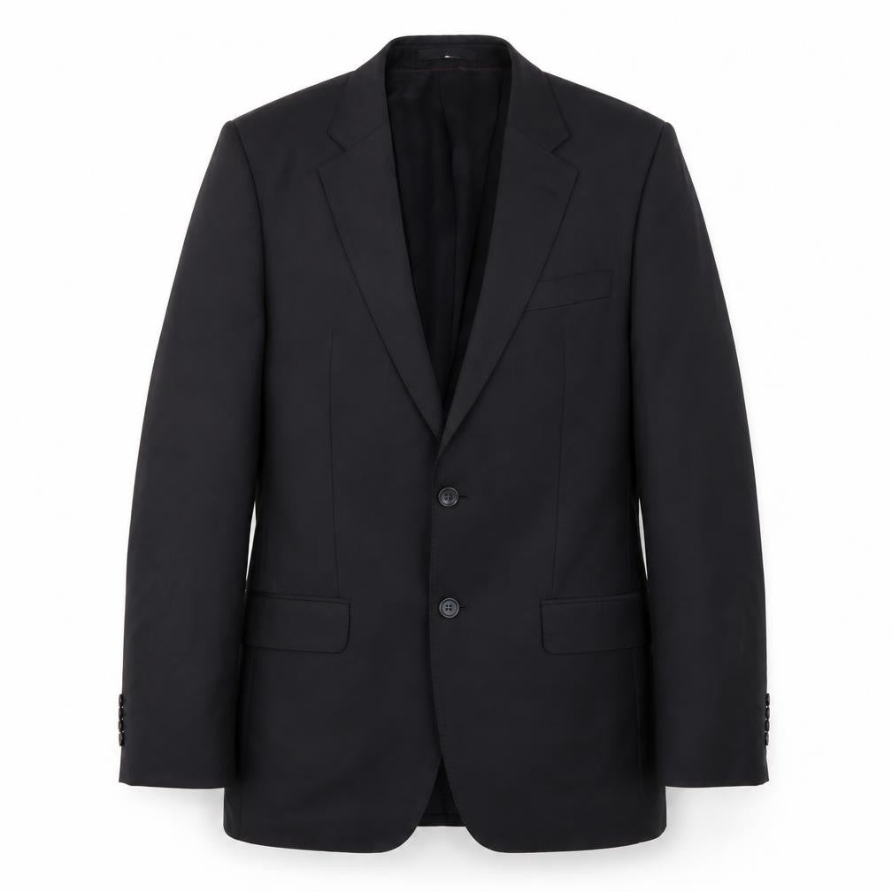 Marco Antonio Men's Black Wool Blazer Size 44