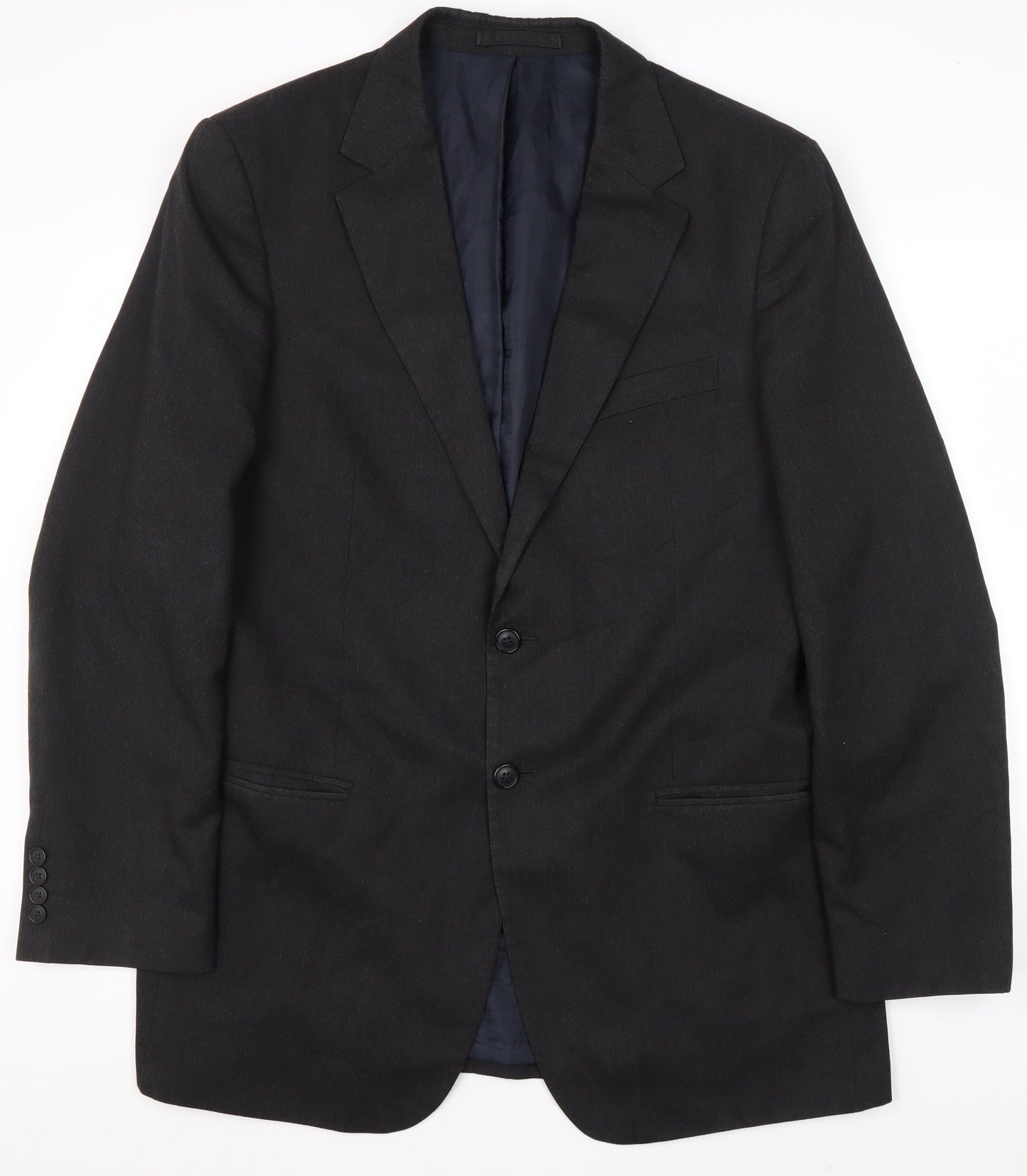 Marks and Spencer Men's Black Blazer 42 Long Jacket