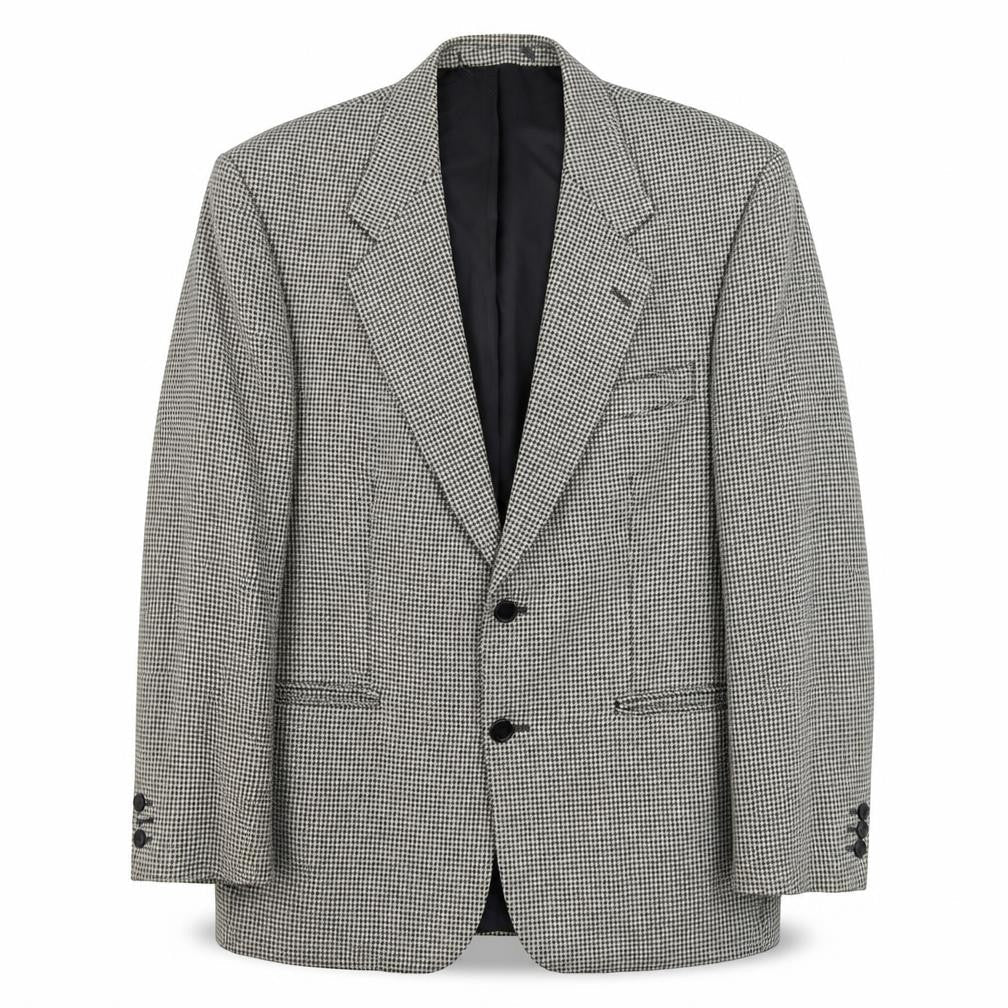 Burton Menswear Grey Check Blazer 40 Short