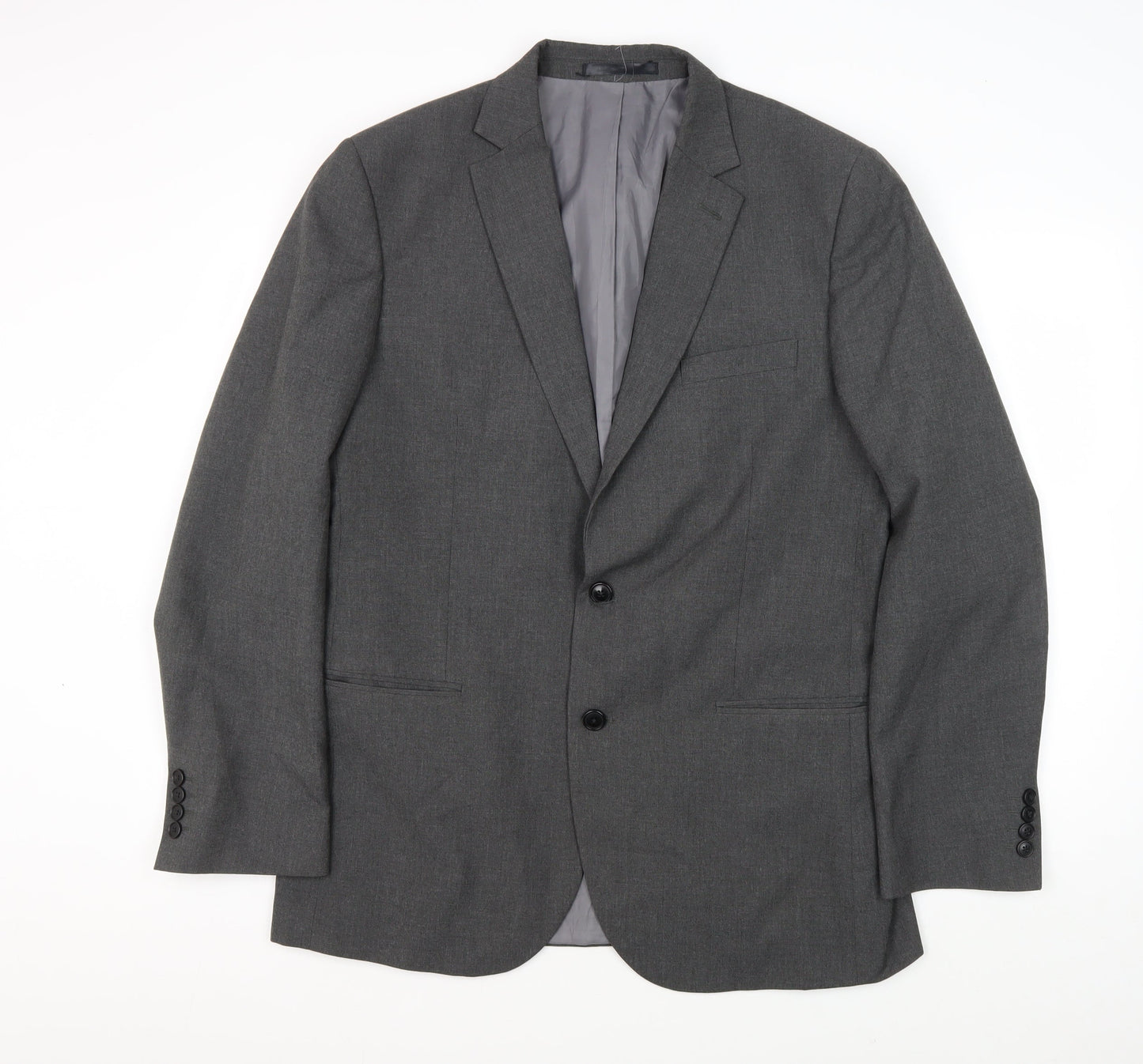 Marks and Spencer Grey Suit Jacket Men's 42 Long Formal