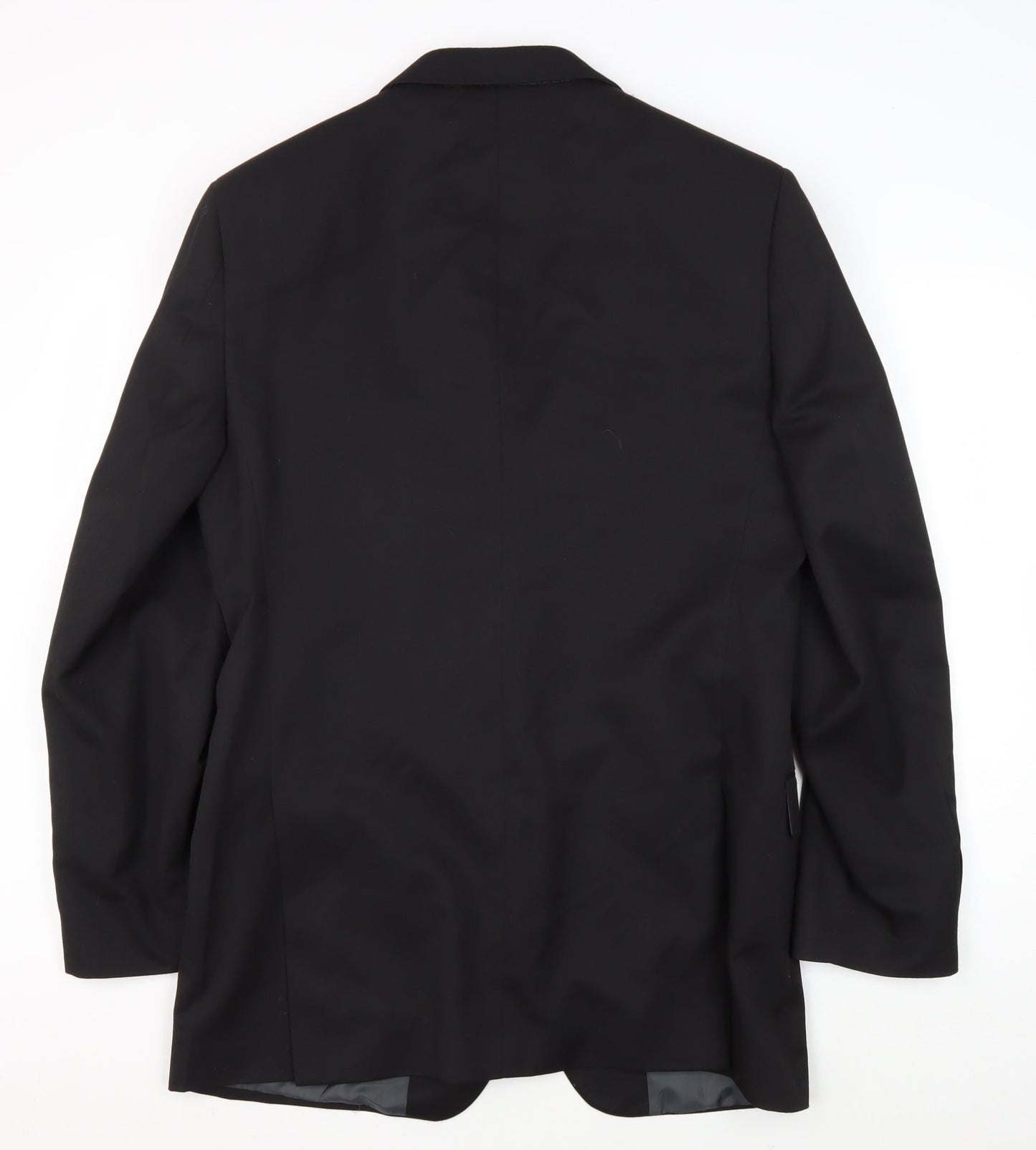Marks and Spencer Men's Black Suit Jacket 40 Long Formal
