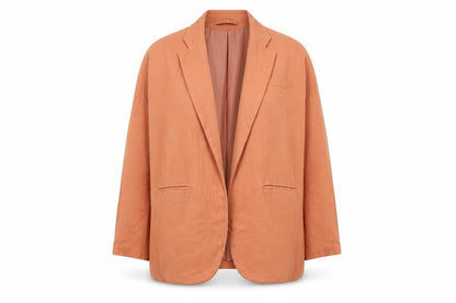 PRETTYLITTLETHING Women's Orange Blazer Size 10