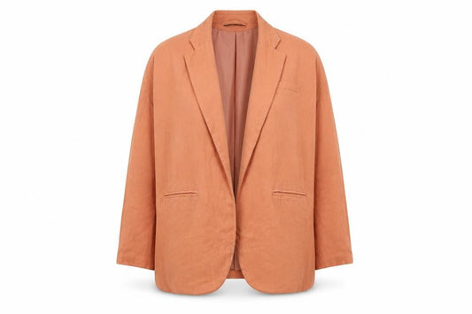 PRETTYLITTLETHING Women's Orange Blazer Size 10