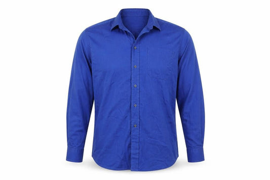 Marks & Spencer Men’s Blue Long Sleeve Shirt, Size 38