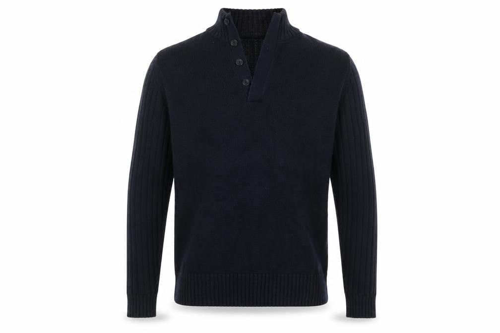 Marks & Spencer Men's Blue Cardigan, Medium, Cotton
