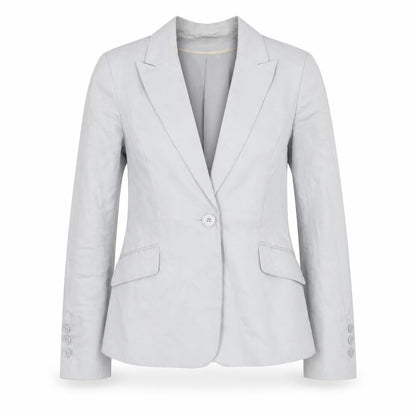 H&M Women's Grey Blazer Size 12 Classic Fit