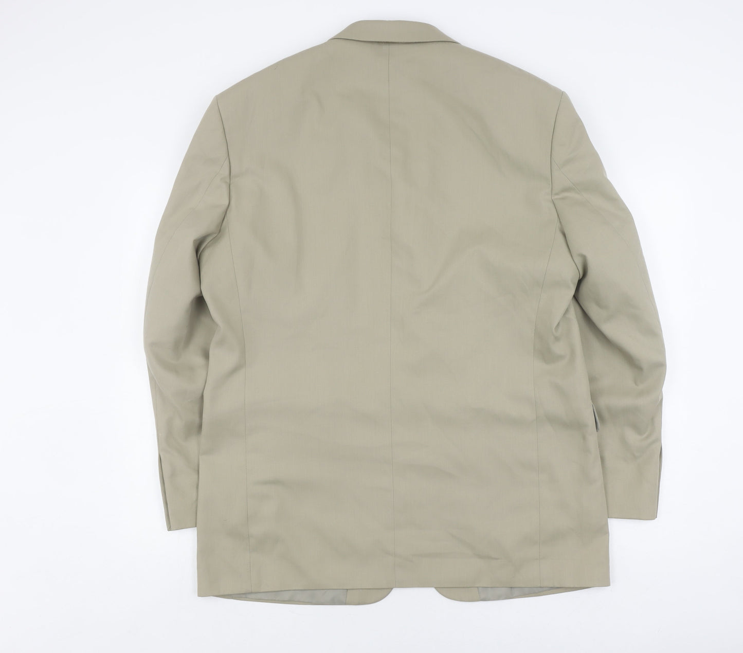 Marks and Spencer Men's Beige Blazer 42R Single-Breasted