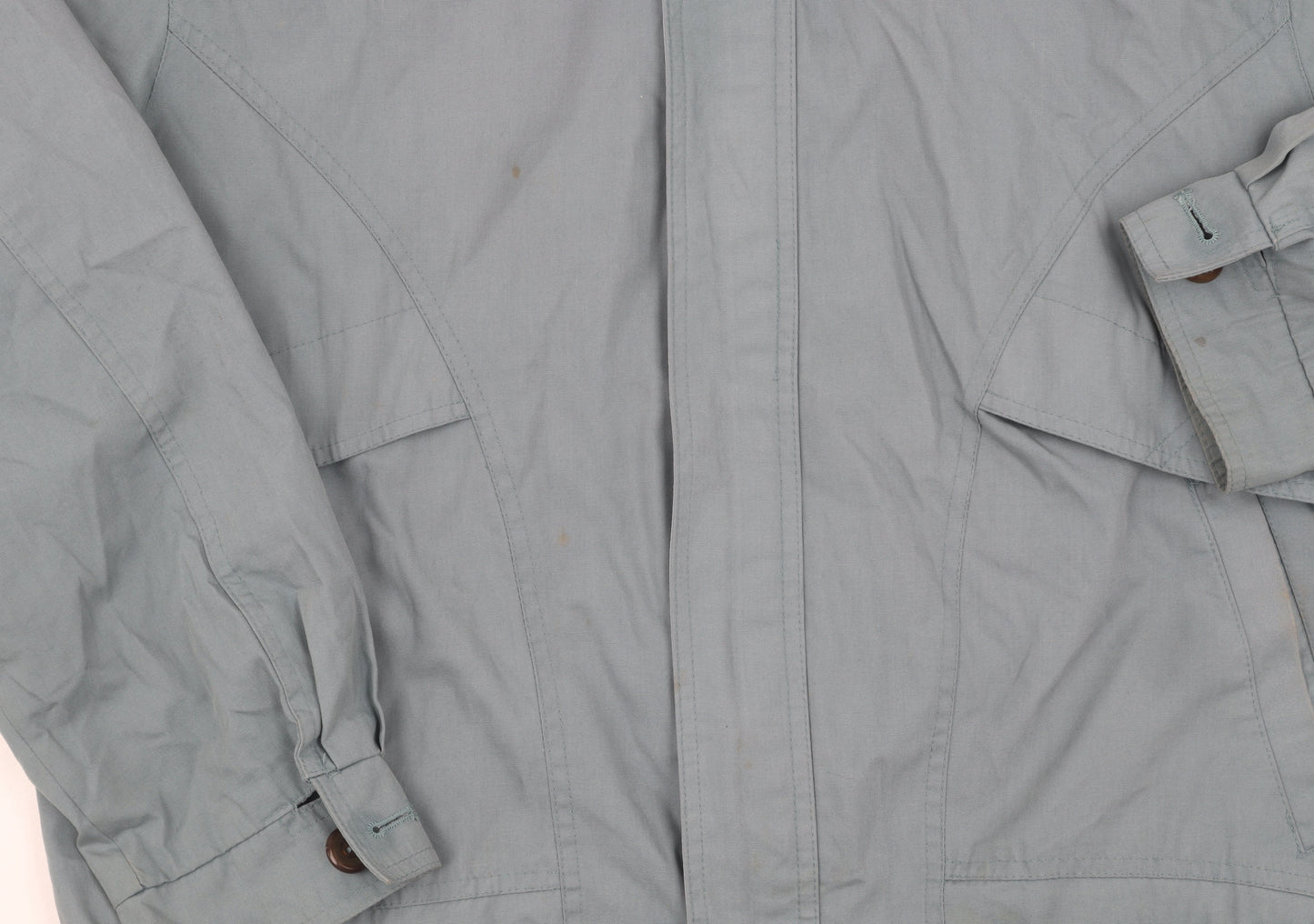 Greenwoods Men's Blue Jacket XL Button Front